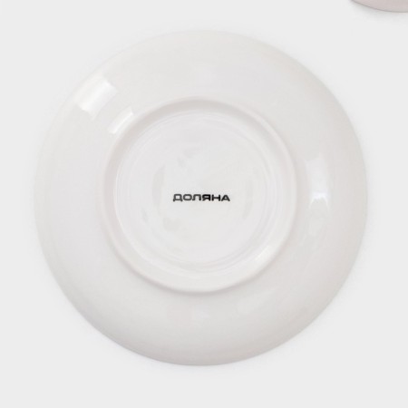 Service Porcelain Tea Daulay "Ptashka", 12 items: 6 cups 250 ml, 6 saucer d = 15 cm-6