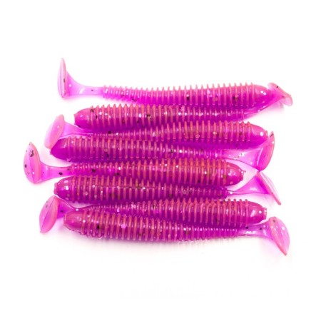Vibro-tail Yaman Pro Betta, 5.1 cm, color #21-Magic Violet, packaging 8 pcs.-1