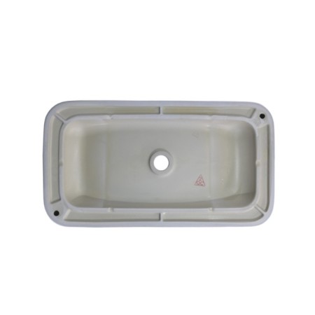 Comforty 78575-70 liner shell, rectangular, white color, 71 cm-4