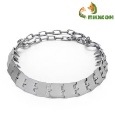 Strict label collar, zinc, 55 x 2.3 cm