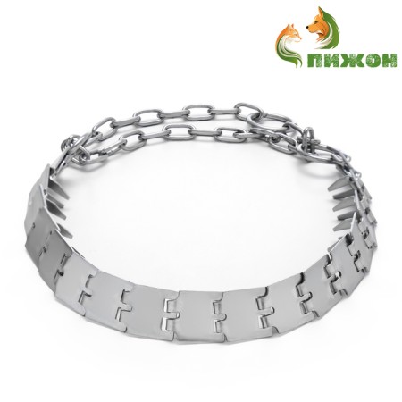 Strict label collar, zinc, 55 x 2.3 cm