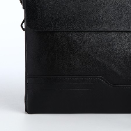 Male bag, black color-3