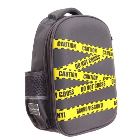 Frame backpack 38 x 30 x 20 cm, Bruno visconti "Be careful"-1