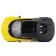 MASTO DIE-CAST BUGATTI Chiron machine, opening doors, 1:24, Black and yellow color