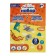 A4 Calligrata set, 8 sheets, 8 colors, moped cardboard and 8 sheets, 8 colors double -sided paper