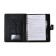 Organizer on the rings, PVC, A5.140 liters, a cage, with a pen, doned a box, finger scanner, charging, black