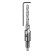 Wood drill for the KWB confirmation, 4.5x80 mm, zenker 11 mm, steel HSS M2, hexagon