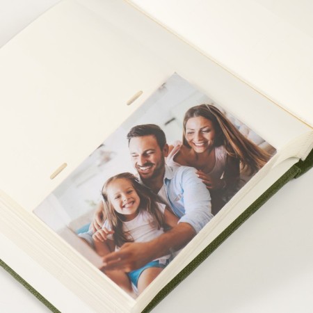 Photo album Deluxe for 200 photos 10x15 cm "Green Canvas"-3