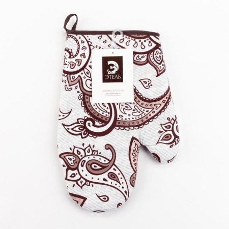 Varezhka-Open "Ethel" Eastern patterns 20x27cm, 100% cotton, 250g/m2 (bilateral)-4