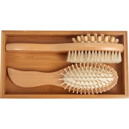 Set Gift Bradex KZ 0954: Brush-Massage with bristles of a boar, comb-2
