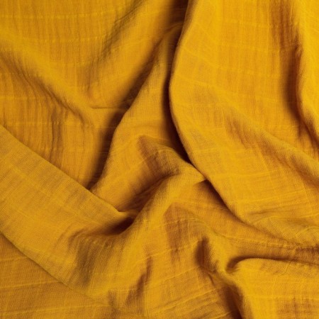 Toward Corner Muslim crumb I, 75x75 cm, mustard color, 100% cotton, 3-p, 180 g/m2-9
