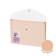 A4, 550 μm button, Erichkrause "Matt Pastel Bloom", with extension, 4 compartments, translucent, embossing "Sand", mix