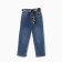 Jeans for the boy, I have started, the color is blue, height is 128-134 cm