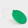 Container Round shares, food, 300 ml, green color
