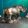 Figure "Rhino" 75x26x40cm, bronze