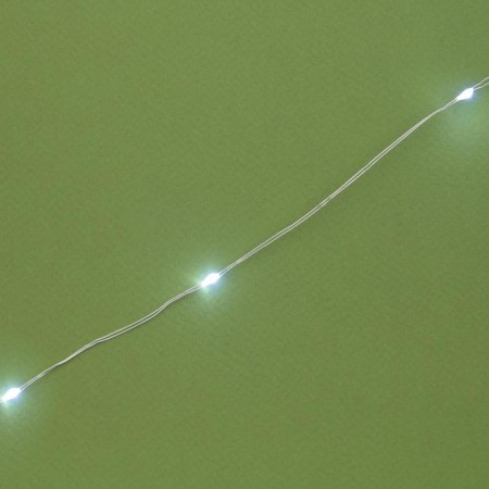 Garland “thread” 10 m dew, IP44, silver thread, 100 led, white glow, 2 modes, solar battery-6