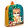 New Year's teddy children's backpack "Kitty at the Christmas tree", 26 × 24 cm, for the new year