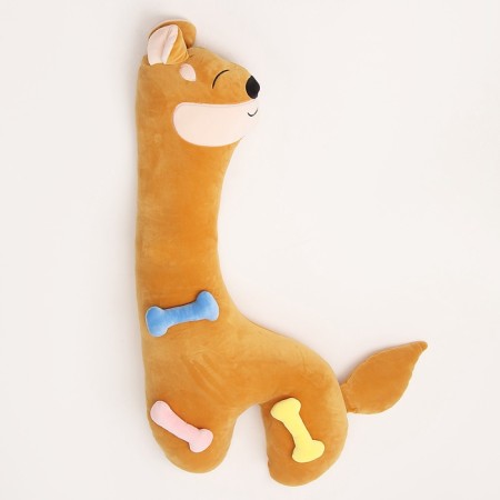 Skill of a soft toy "Fox", 105 cm, orange color-1
