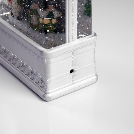 LED figure “Lantern with gnomes” 10.7 × 20.5 × 6.2 cm, plastic, AAX3 batteries (not in the kit), USB, glow warm white-3
