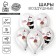 Shar Latex 12 "" Festive Bears ", 5 pcs.
