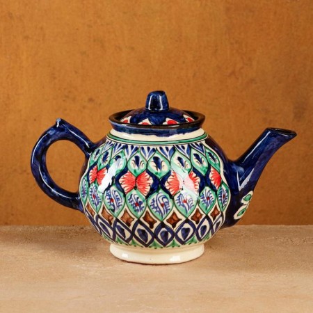 Rishtan ceramics "Patterns", 1000 ml, mix-2