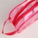 Lightning cosmetic bag, raspberry color