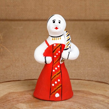 Souvenir "Baba", 5 × 5 × 10.5 cm, Kargopol toy, mix