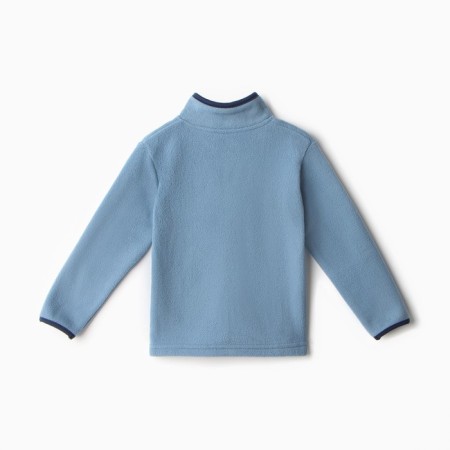 Children's sweatshirt, indigo color, height 98 cm-4