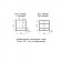 Santa City 70 mirror is universal, white color