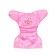 Reusable diaper M&B “Princess”, 3-15 kg, pink