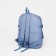 Set a youth backpack on a zipper of textiles, a chover, bag, cosmetic bag, pencil color blue