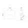 TRUKENT Lamp Port 1-F, 13W LED, 4000K, 1560LM, black color