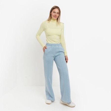 Women's pants, color blue sky, size 42 (s)