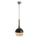 Lamp "Morgan" 1x40W E27 bronze/black 17.5x17.5x36 (136) cm