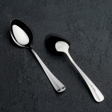 Teaspoon "Coos", thickness 1.8 mm, silver color