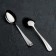 Teaspoon "Coos", thickness 1.8 mm, silver color