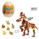 Designer in the egg "Animals", 12 species, mix
