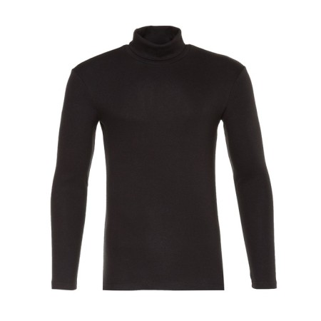 Turtleneck Men's Minaku: Basic Line Man Black Color, size 50-5