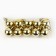 Christmas balls New Year, for the New Year, d = 3 cm, 10 pcs., Golden color