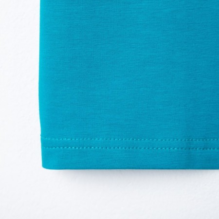 Women's T-shirt Minaku "Fuck" Blue color, river 42-6