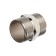 Nipple Zein, 3/4 ", external thread, nickel -plated brass, packing 5 pcs.