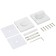 Plumbing wrap to the gallop handles Art BK-S2 W, white color