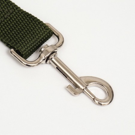 Car seat belt for dogs, 70 x 2.5 cm, khaki-3