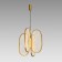 Suspended lamp PIUMA IP20 LED 38W 2500lm 3000k