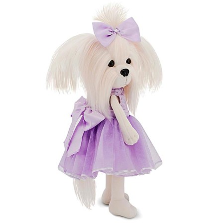 Soft toy "Lucky Mimi: Lilac", with a frame, 37 cm-4