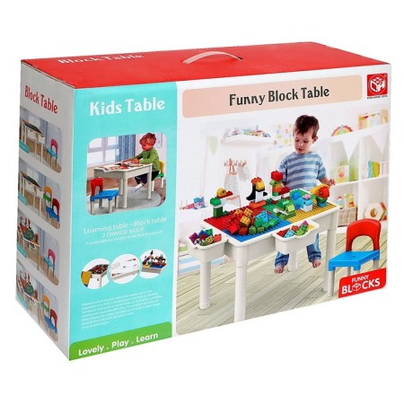 Game set "Table with a chair", designer, 60 parts-21