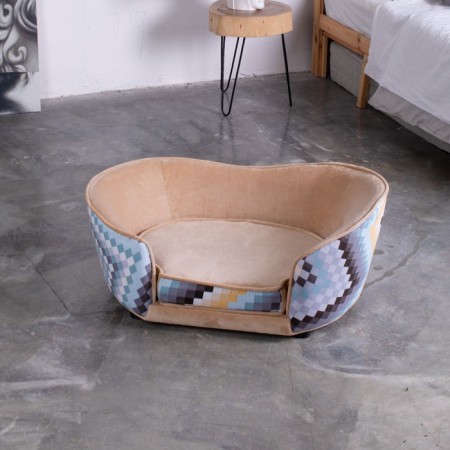 Sulperion Teddy, 86x54x37 cm, furniture fabric, size m, beige-4