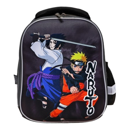 Frame backpack, 35x26x13, naruto, black, for a boy-2