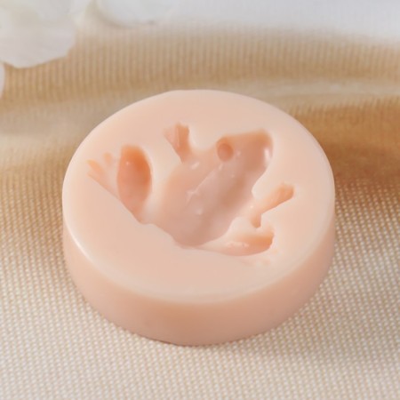 Mold Silicon "Frog" 3.7x2.9x0.8 cm-2