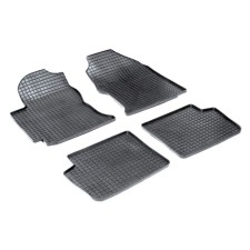 Rubber rugs ’grid’ for Toyota Corolla (E12), 2001-2007